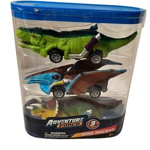 Dino Racers Vehicles Adventure Force 3 pack Ages 3+ New in Package